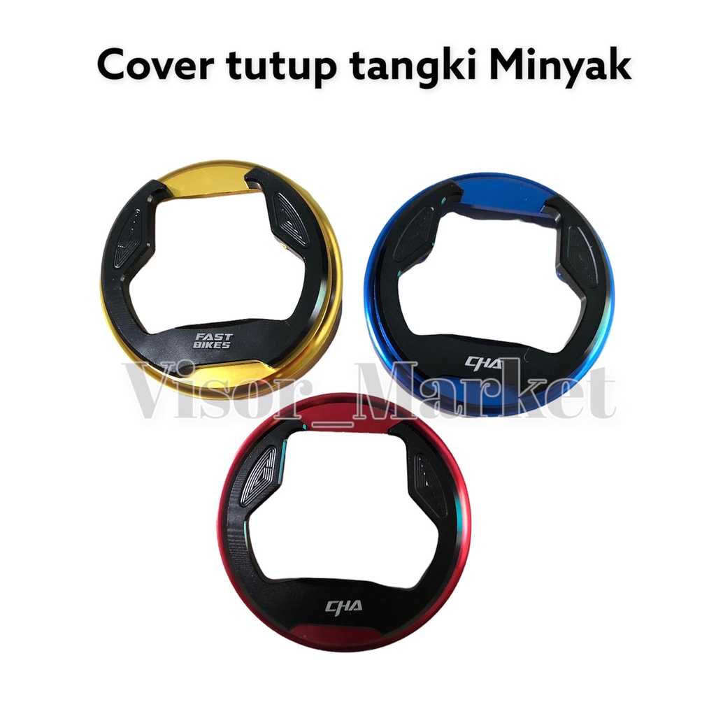 COVER TUTUP TANGKI MOTOR TUTUP TANGKI MINYAK YAMAHA FULL CNC