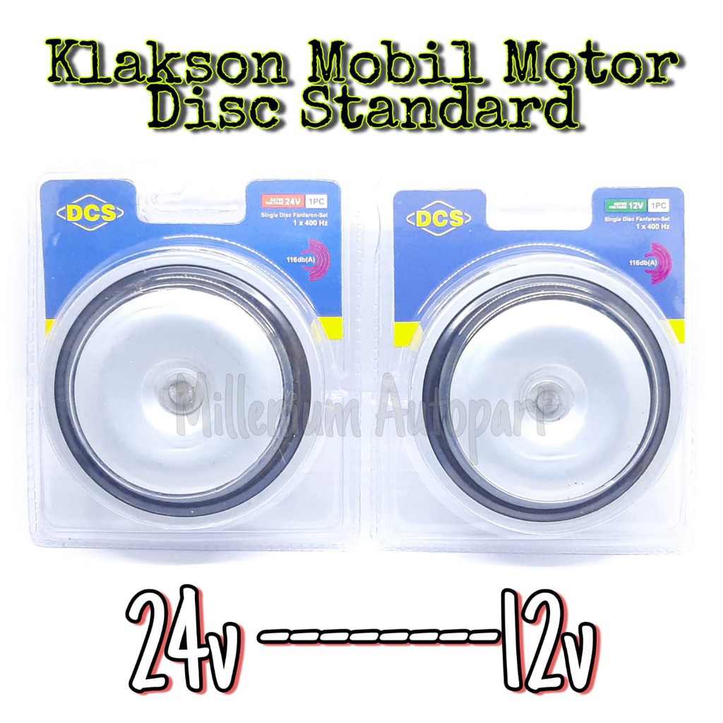 KLAKSON MOBIL MOTOR DCS SINGLE ENGKEL UNIVERSAL