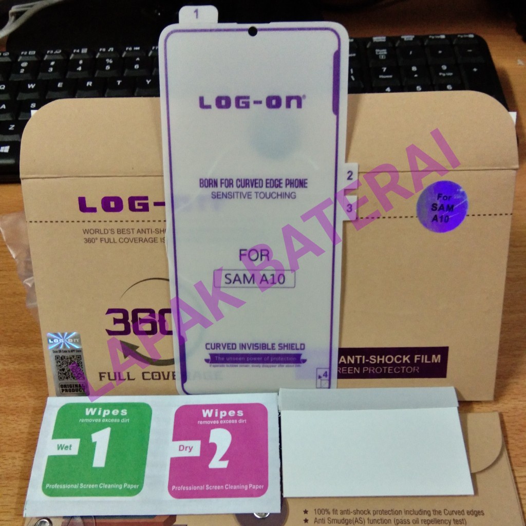 LOG - ON Anti Gores Hydrogel Samsung A10
