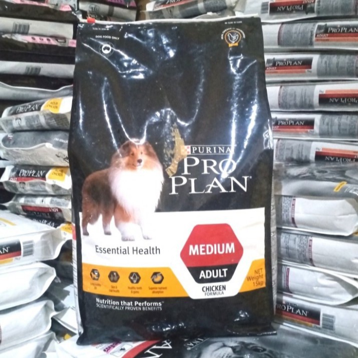 grab gojek - Dog food proplan medium adult /pro plan adult medium - chicken 15 kg