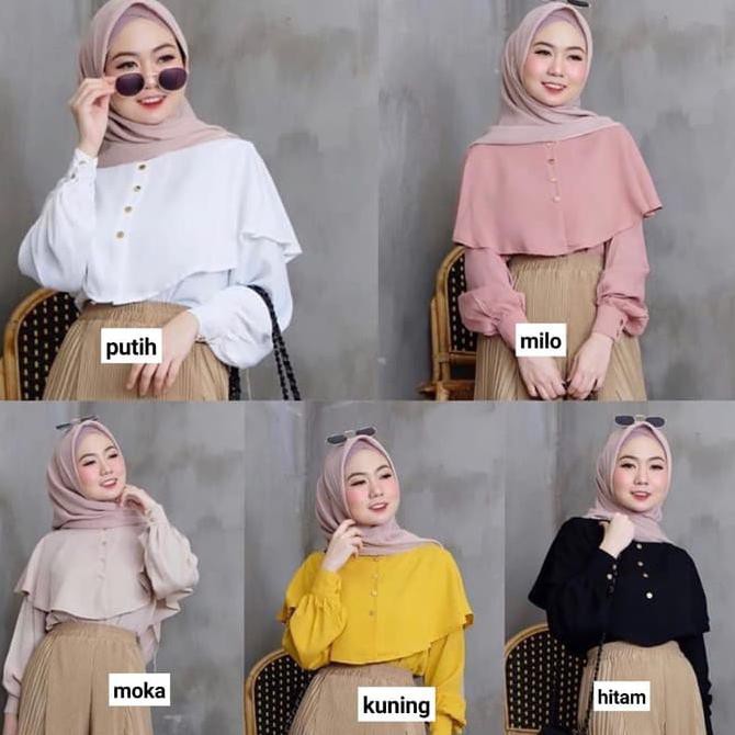 Recommended Niki Blouse Fashion Muslim Terbaru Baju Wanita Termurah Recommended