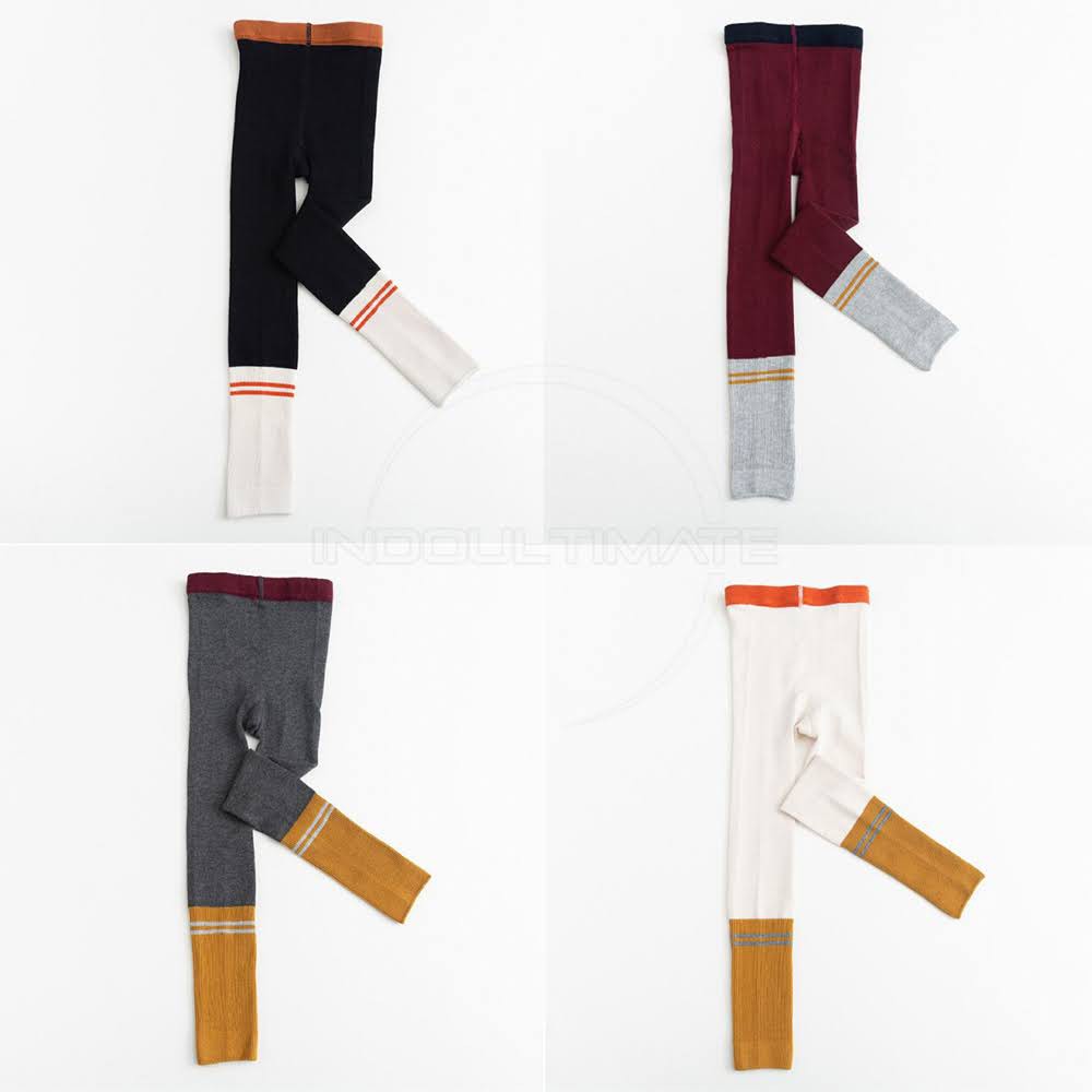 1Pcs Legging Anak Bayi Balita Celana Panjang Kaki Buka Anak Balita Perempuan Laki Laki LG-44 Celana Leging Bayi Import Murah Bawahan Celana Anak Balita Cewek Cowok