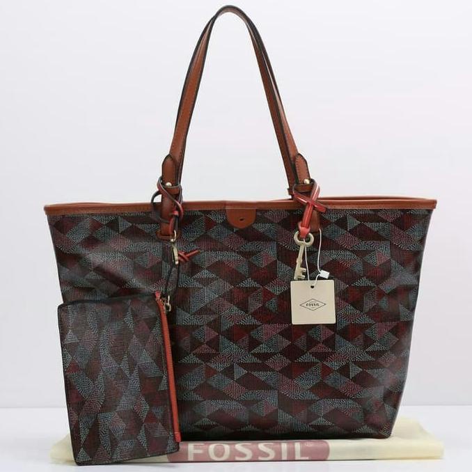 TAS WANITA TOTEBAG FOSSIL IMPORT BRENDED SEMPREM QWALITY
