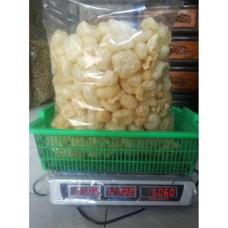 

promo murah Kerupuk Kulit Sapi Gurih 500g best seller