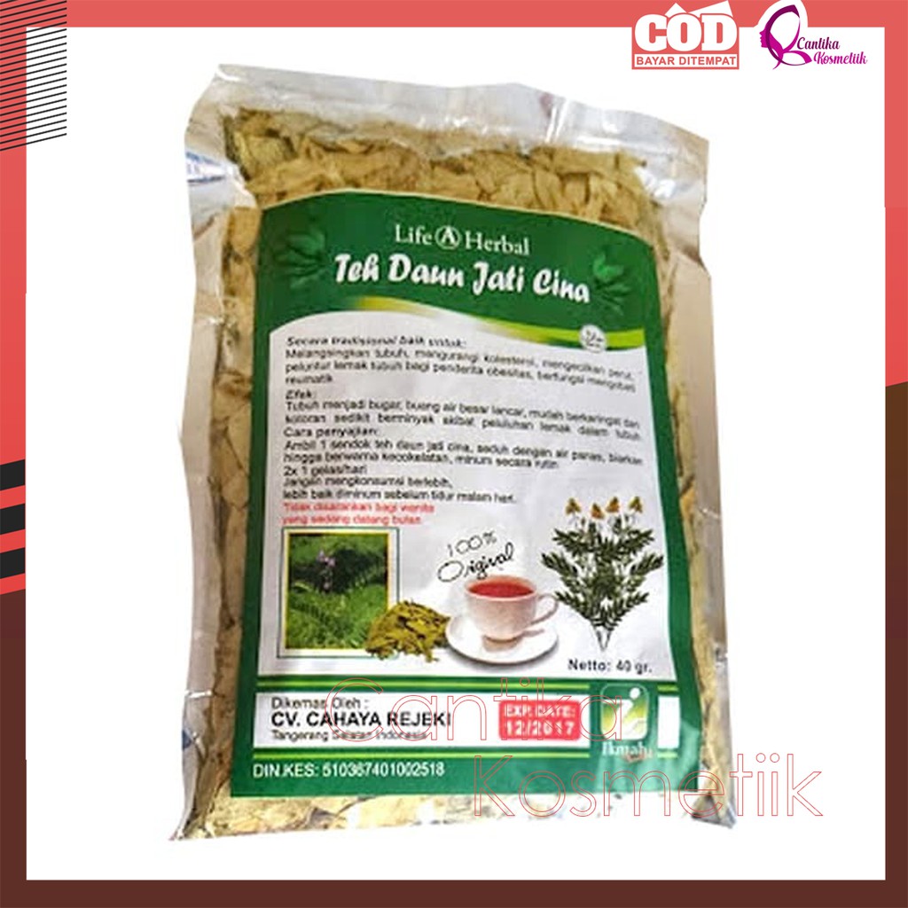 Daun Teh Jati Cina, Teh Jati Cina, Daun Jati Cina