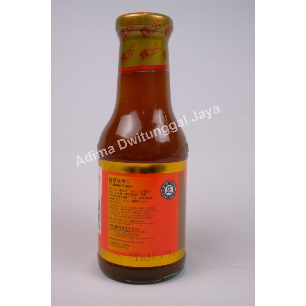 Yummy House Abalone Sauce / Saus Abalone 380 gr