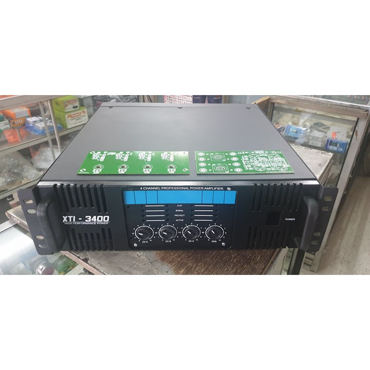 Box Power 4ch XTI3400 ukuran 3u