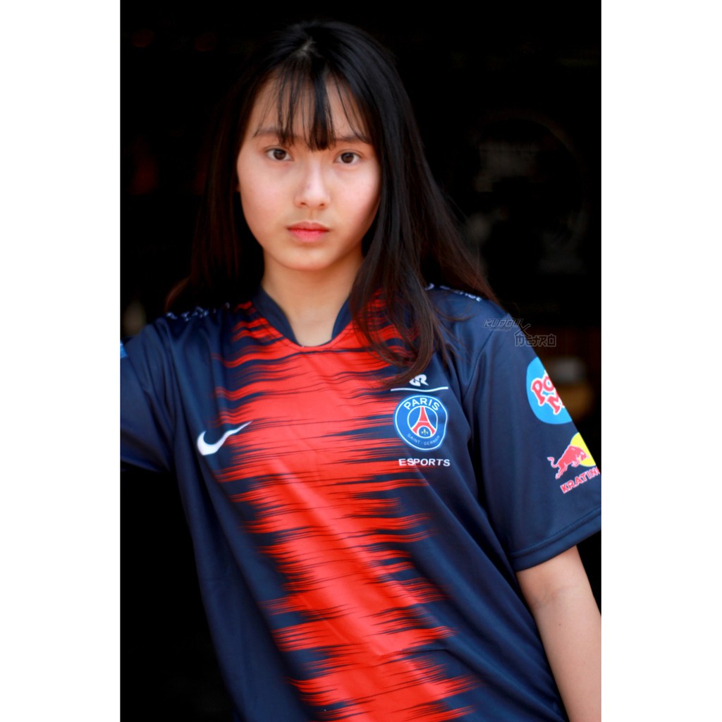 Jersey Team PSG RRQ Navy Free nickname