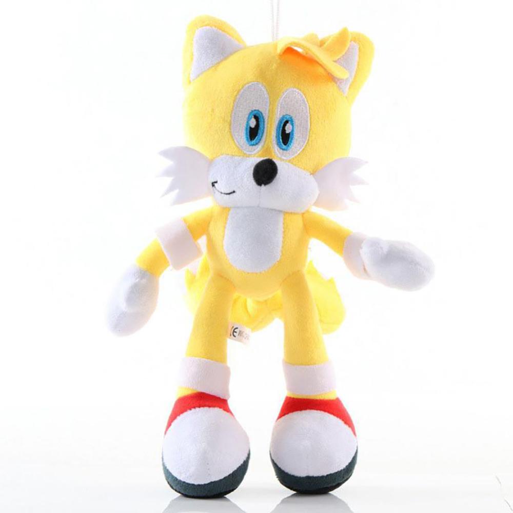 Timekey Mainan Boneka Stuffed Plush Kartun Hewan Landak Super Sonic 28CM Variasi 6 Model Untuk Anak G3J6