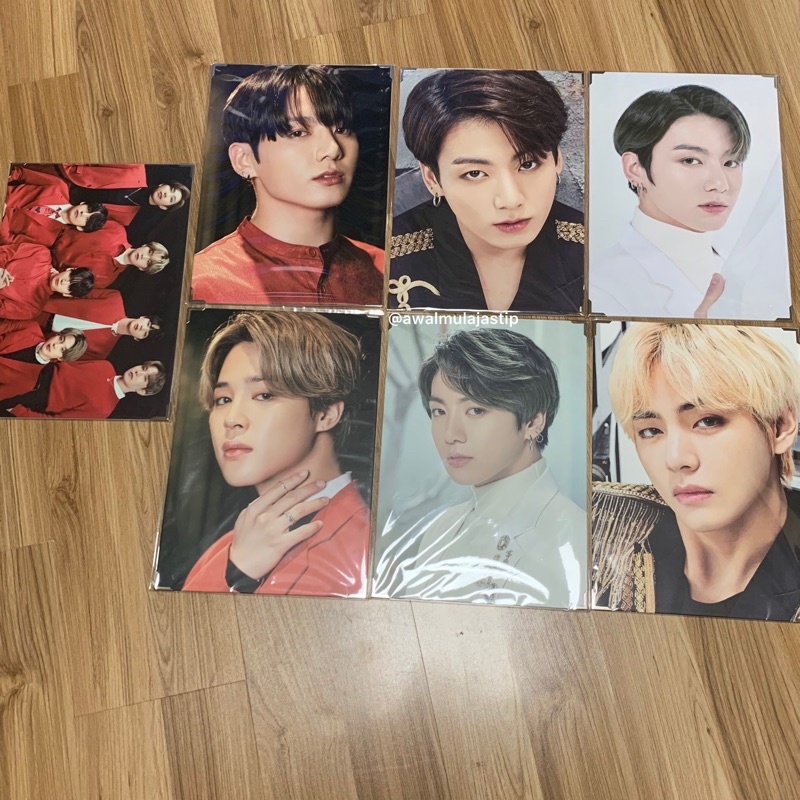 OFFICIAL PREMIUM PHOTO SYS FINAL JAPAN BBC MOTS ON:E MOTS TOUR BTS OT7 JIMIN V JUNGKOOK