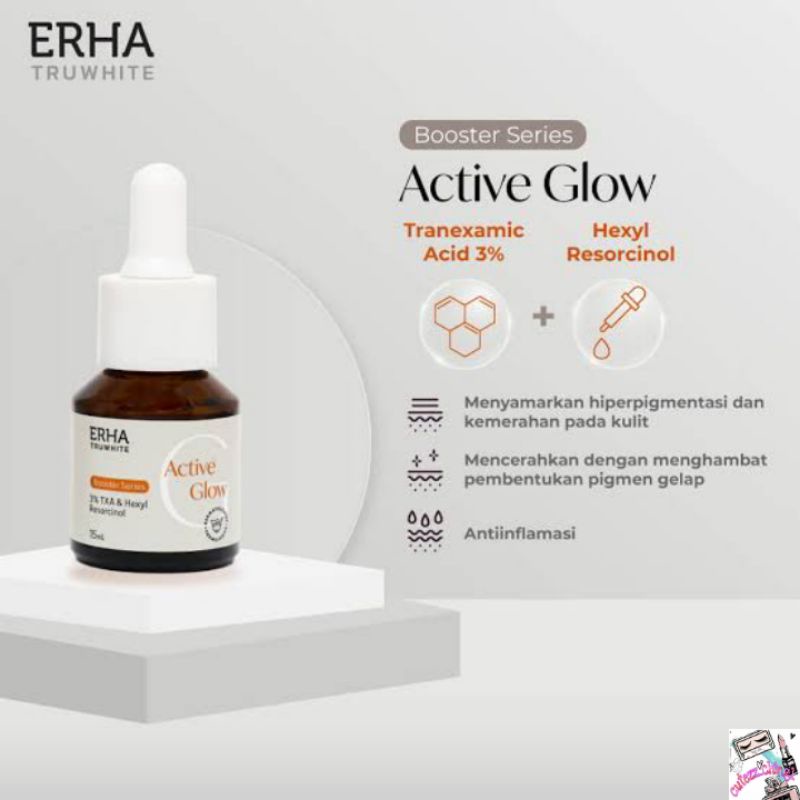 ☃Cutezz_Ching1☃Erha Truwhite Active Glow Booster Serum 15ml