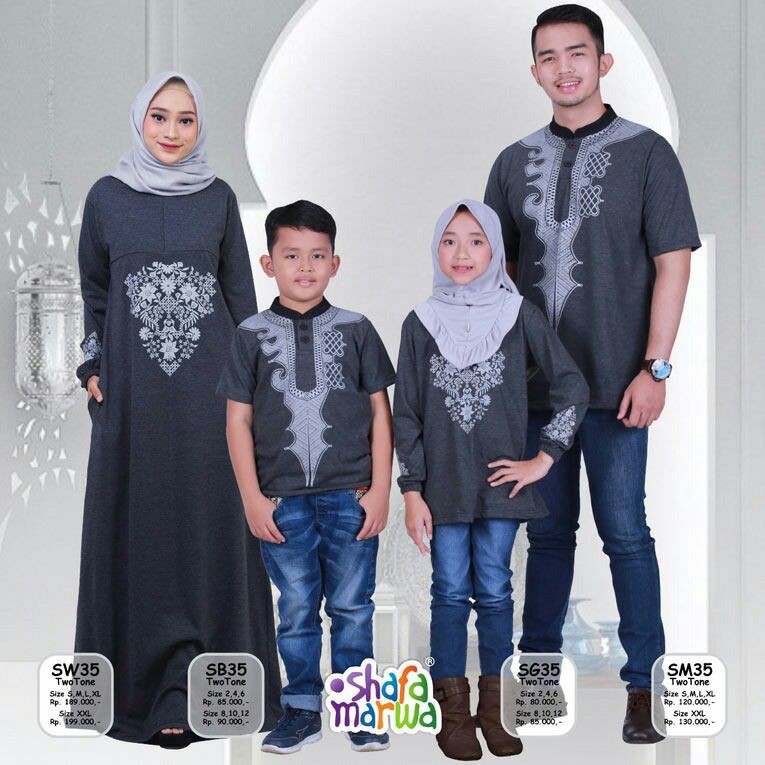 Sarimbit Shafa Marwa 35 Family Couple Kaos Diskon | SARIMBIT KAOS