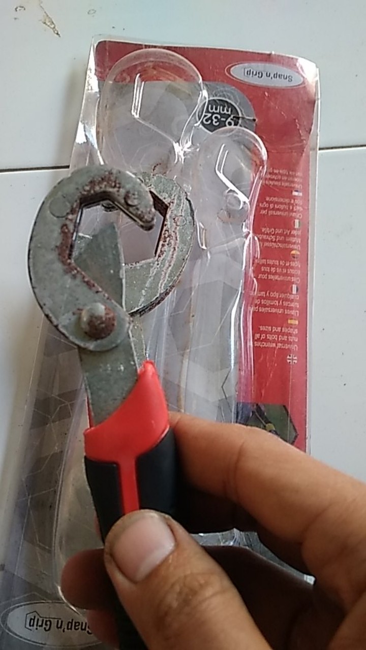 Merah Jld Japan Snap N Grip Kunci Pas Wrench Kunci Inggris 9 - 32 Mm