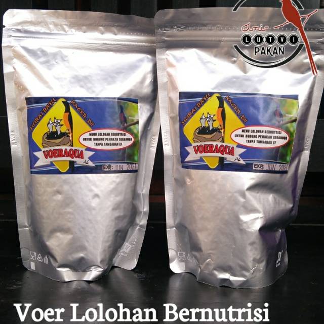 VOER AQUA PAKAN BURUNG LOLOHAN