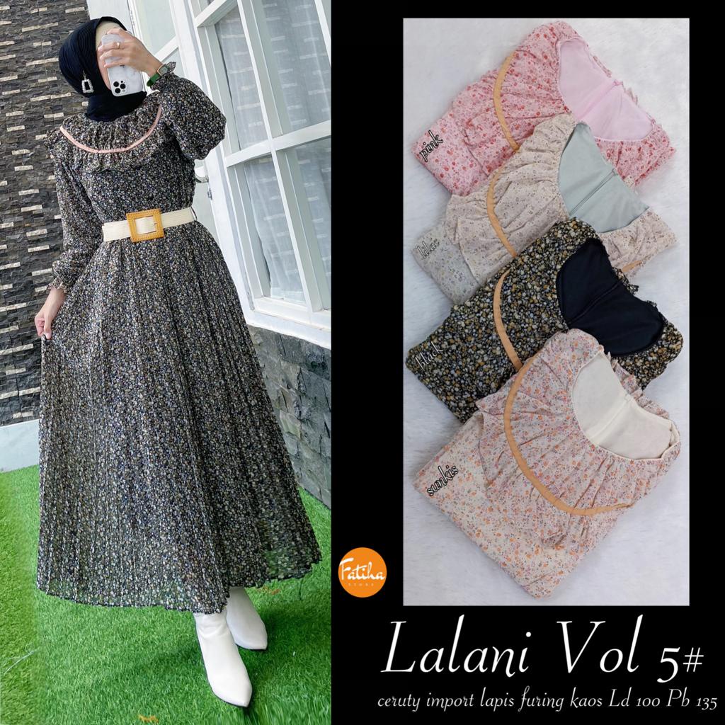 LALANI DRESS #5 GAMIS PESTA ORI BY FATIHA