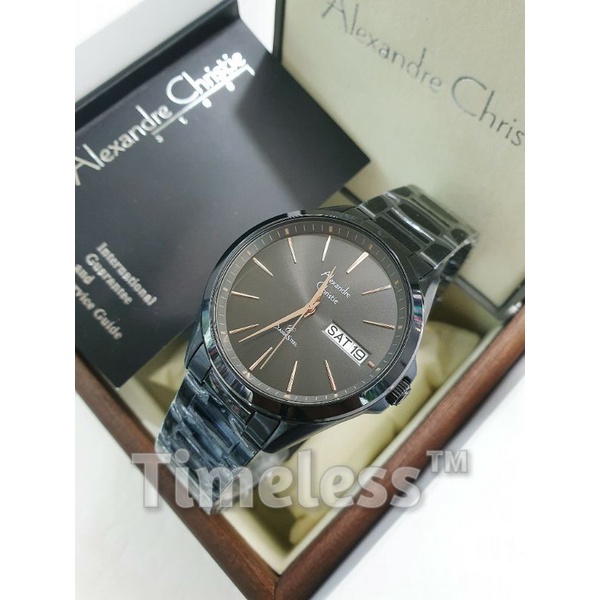 Jam Tangan Pria Alexandre Christie AC 8592 ME Black