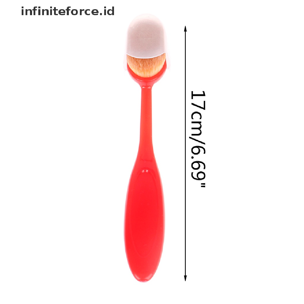 (Infiniteforce.Id) 10pcs / Set Brush Makeup Untuk Blending / Gambar