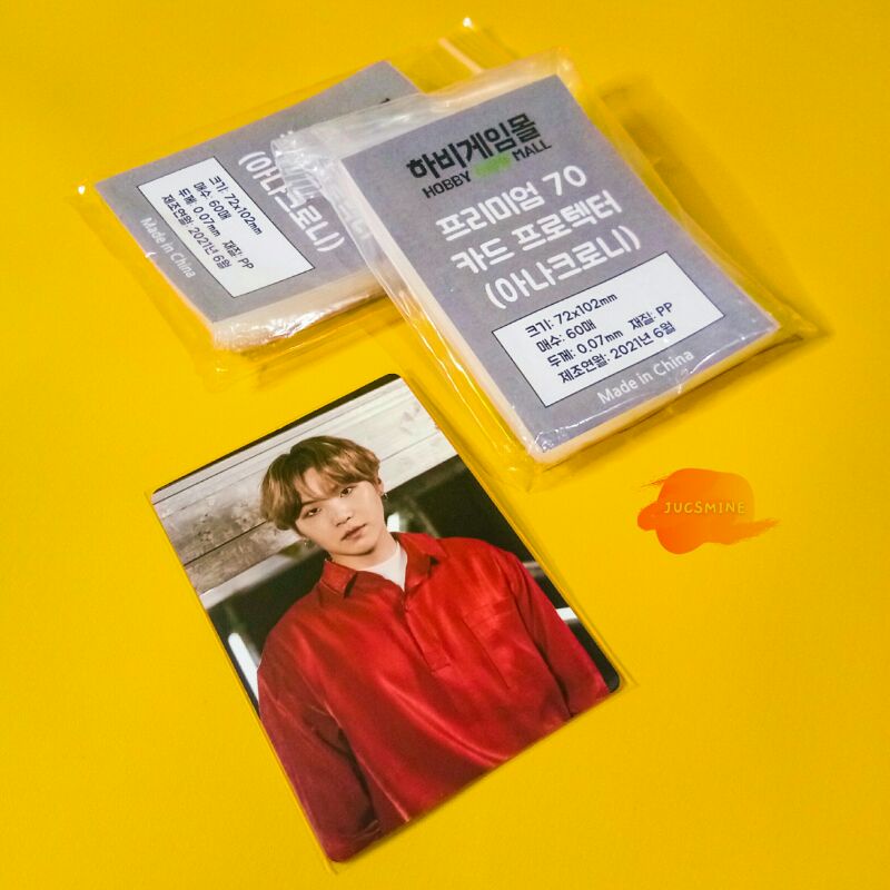 SHARING [8pcs] INNER SLEEVE MINI PHOTOCARD HOBBY GAME MALL 72x102mm NO SEAL  | INNERSLEEVE MPC | KPO