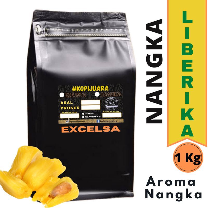 

Kopi Nangka 1Kg | Kopi Liberika atau Excelsa | Asli Lumajang Produk Kopi Juara Pilih Biji atau Bubuk