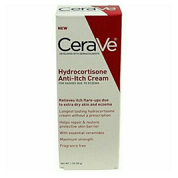 Ready CeraVe Hydrocortisone Anti-Itch Cream 28gr By ADR.ID