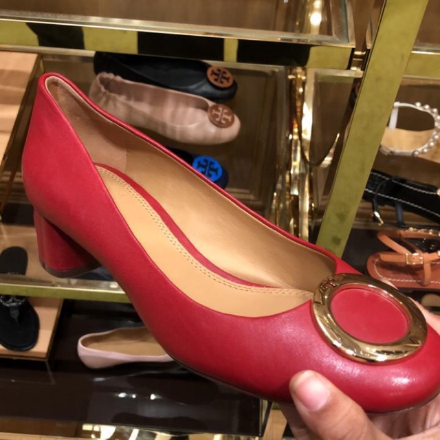 Jual Tory Burch Caterina Pump Shoes NEW! | Shopee Indonesia