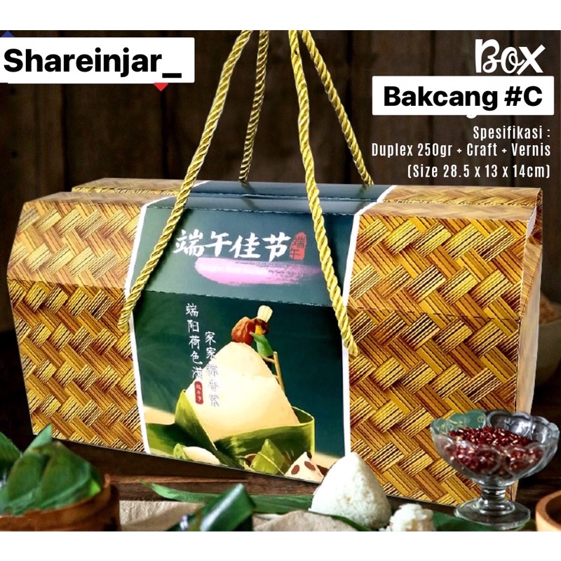 

Box Kotak Packaging Hampers Bakcang Peh Cun Festival #C