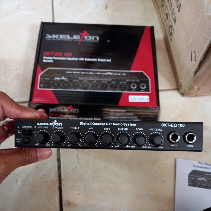 Parametrik skeleton SKT-EQ 100/ carman eq -7 bagus