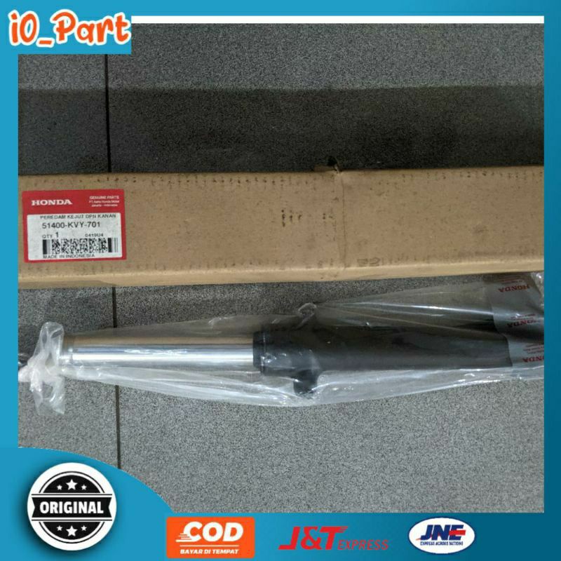 SHOCKBREAKER BEAT KARBU DEPAN KANAN ORI AHM 51400-KVY-701