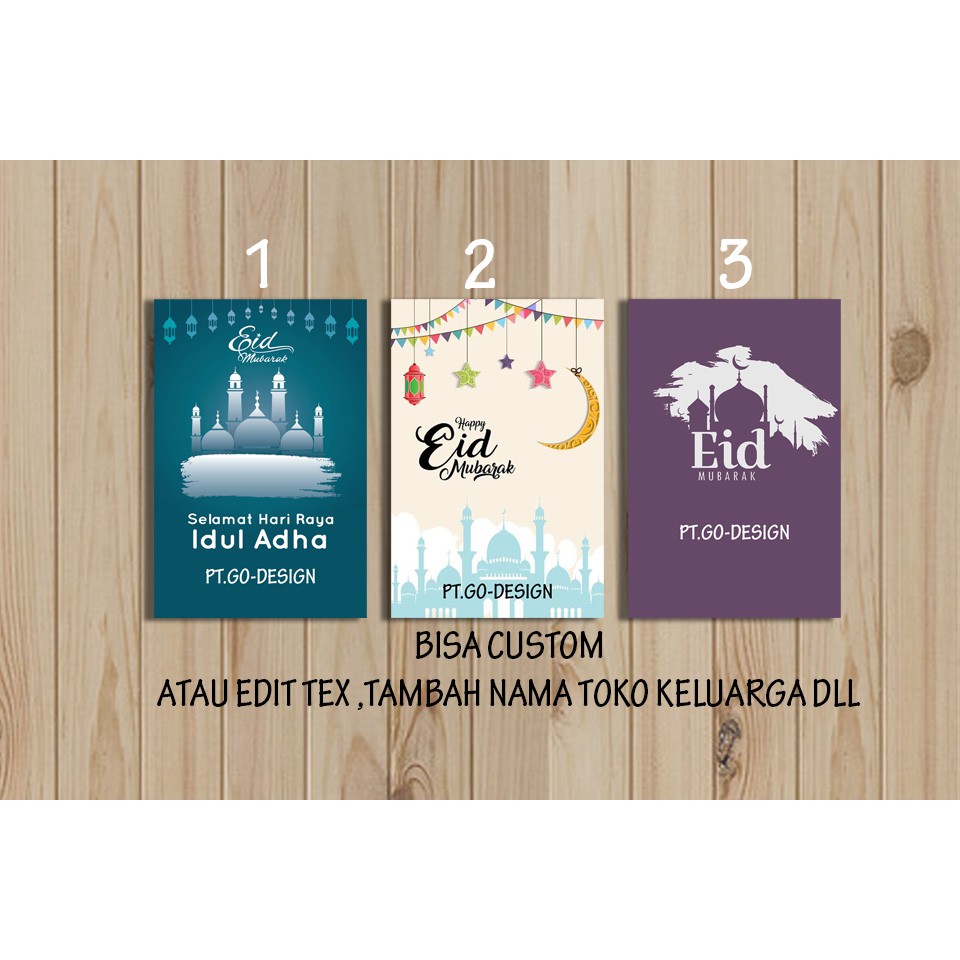

Rp 500/ pcs Kartu lebaran, ucapan idul ADHA, kartu parcel lebaran,