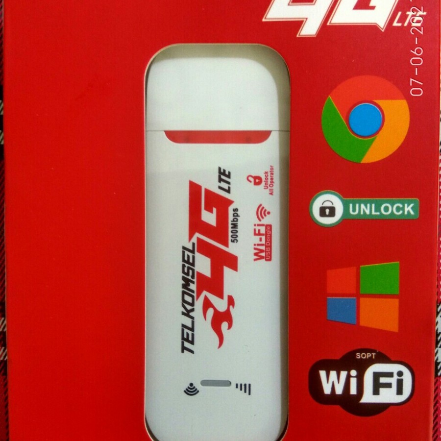 Modem 4G LTE - Modem USB Telkomsel 4G LTE with WIFI 500Mbps