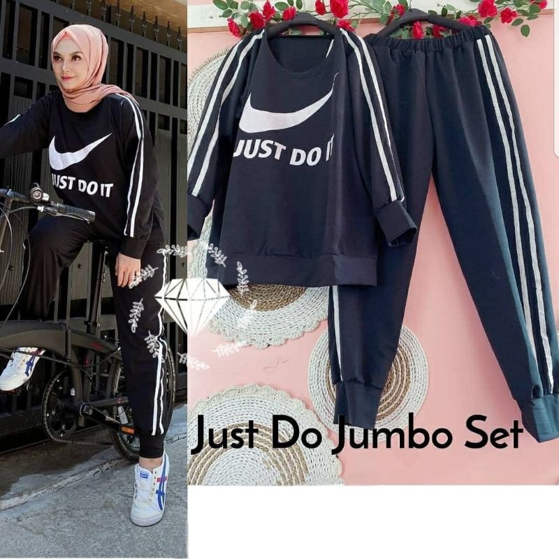 SET CELANA JUSTDO, BABYTERRY, GAMIS, HIJAB, MUSLIM, SETELAN