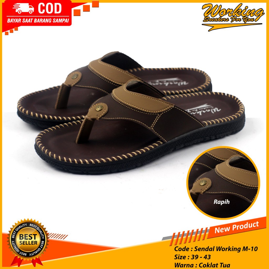 sandal M-10 pria model casual sale hari raya!!!