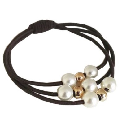 HO Ikat Rambut Ala Korea Import Murah 1966 Ikat rambut korea ikat rambut pendek ikat rambut lucu-1966 COKLAT TUA