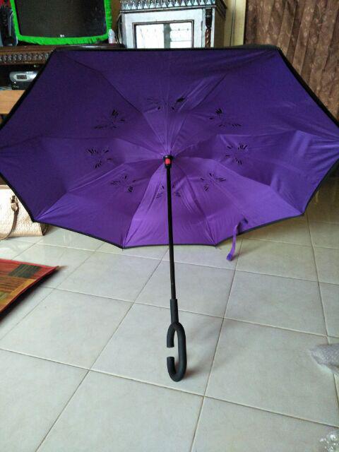 Payung Terbalik Kazbrella Upside Down Umbrella