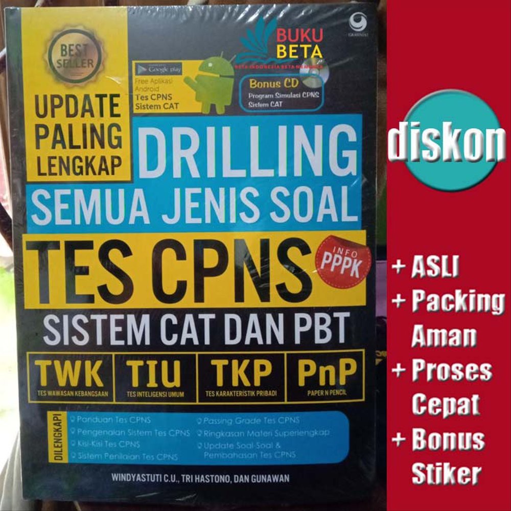 Drilling Semua Jenis Soal Tes Cpns Sistem Cat Dan Pbt Windyastuti Dkk Shopee Indonesia