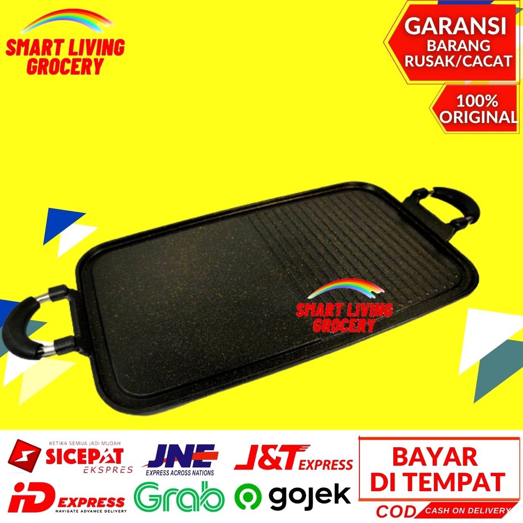 ALAT PANGGANG MULTI GRILL GSF 8516 WAJAN PANGGANG ALAT PEMANGGANG TEFLON PENGGORENGAN ALAT BBQ DAN S