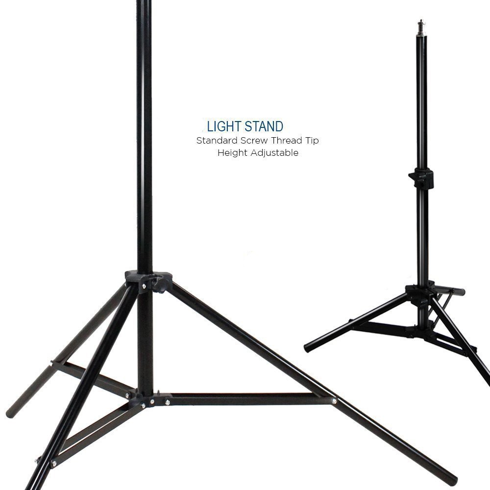 TaffSTUDIO Portrait Foto Studio Lighting Kit Youtube Vlog