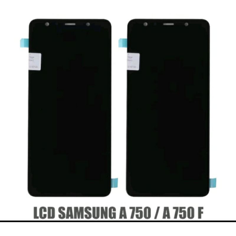 LCD touchscreen fullset Samsung A7 2018  A705F original Amoled