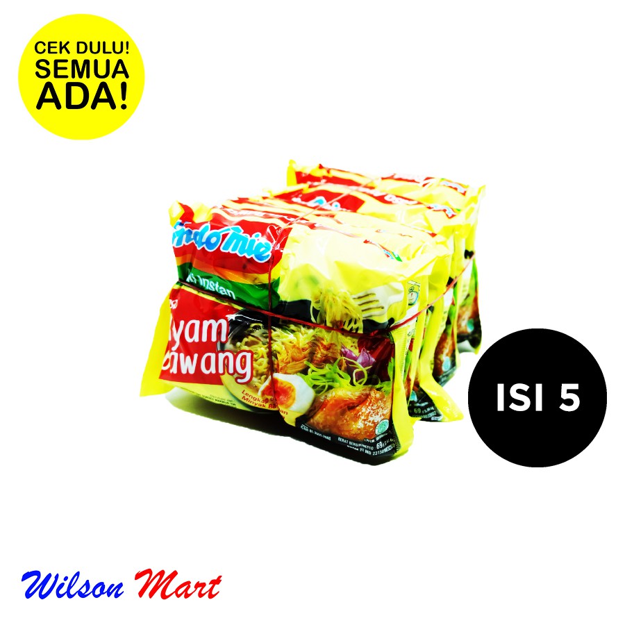 

INDOMIE RASA AYAM BAWANG BANDED ISI 5
