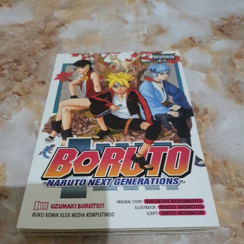 komik bekas boruto vol 1