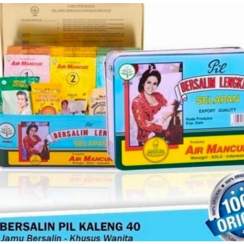 Pil jamu Bersalin Air mancur 40 hari setelah melahirkan