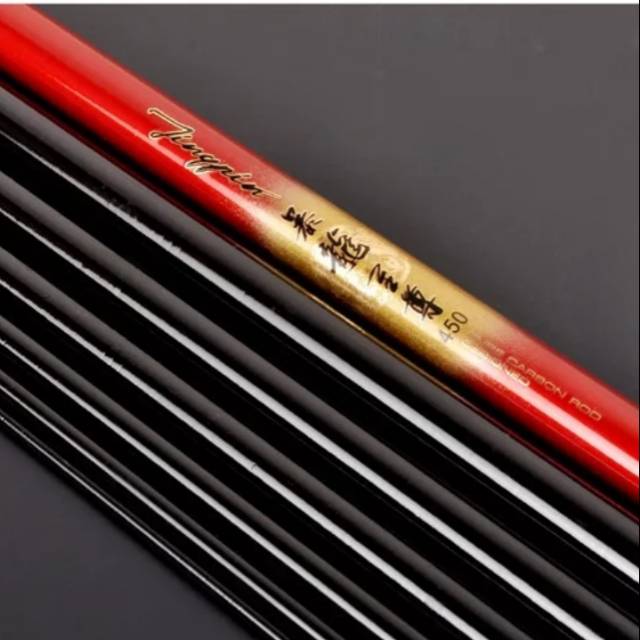 joran tegek red jinping joran kaku joran taiwan 4.50 m