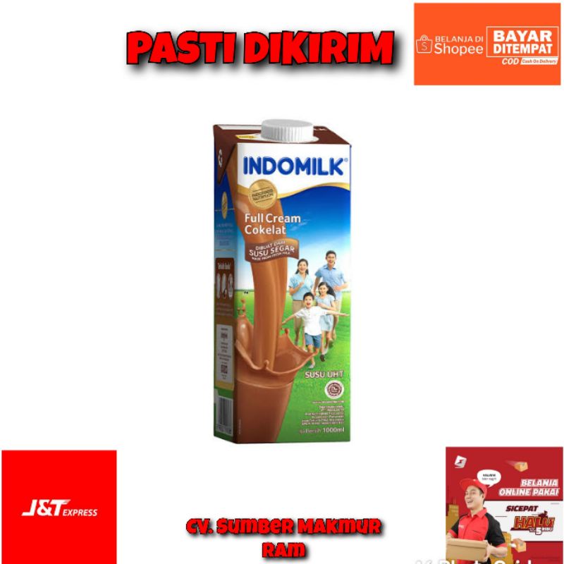 

INDOMILK Susu UHT Coklat 1000 ml