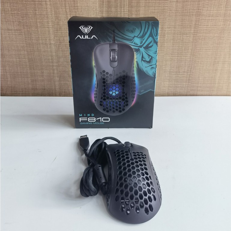 Aula Wind Gaming Mouse Honey Comb RGB (F810)