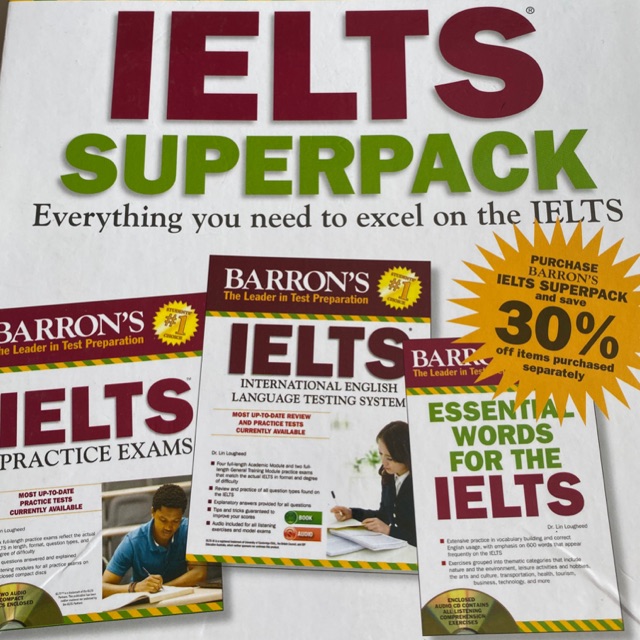 Barron’s IELTS Superpack