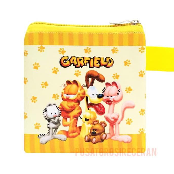 Jual Mini Wallet Garfield Dompet Koin Dompet Mini Karakter Kwalitas Terbaik
