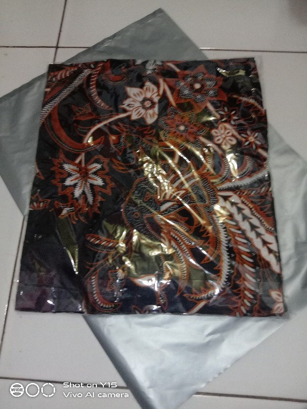 Kemeja Batik Pria Lengan Panjang | Baju Batik Motif Lawasan | Seragaman Batik Pekalongan