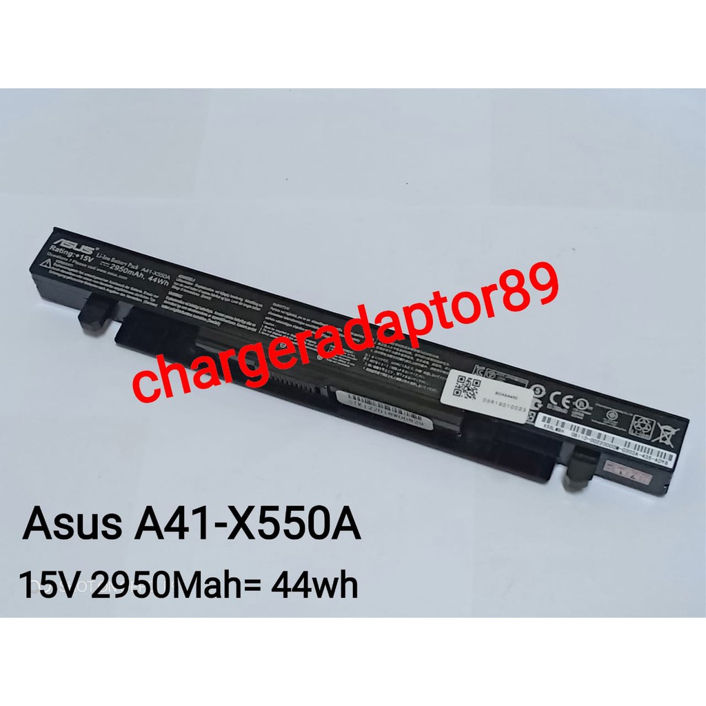 BATRE/BATERAI BATRAY ASUS X450 X450C A41-X550 A41-X550A - Original