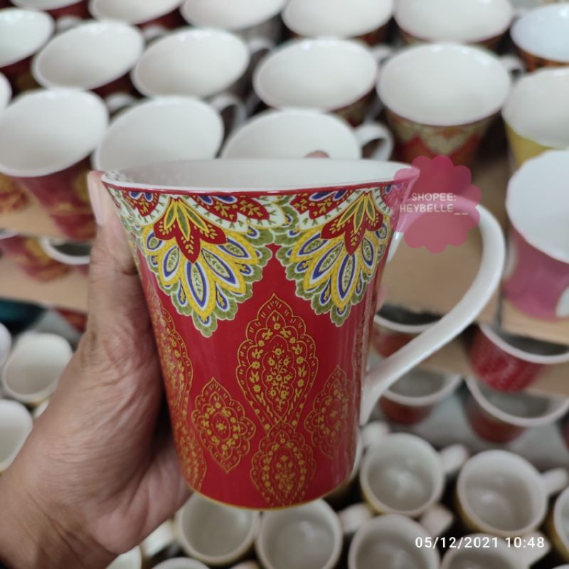 MUG MAROKO MERAH LUCU/MUG SANGO/MUG UNIK