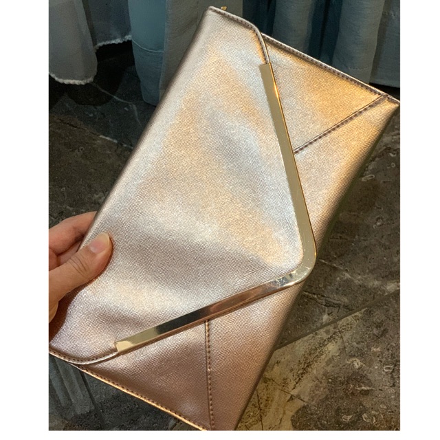 Tas Pesta Rose Gold